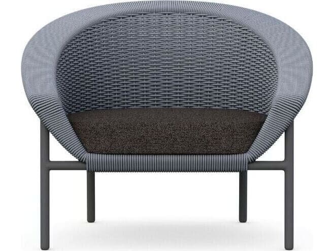 Azzurro Living Cove Aluminum Rope Lounge Chair