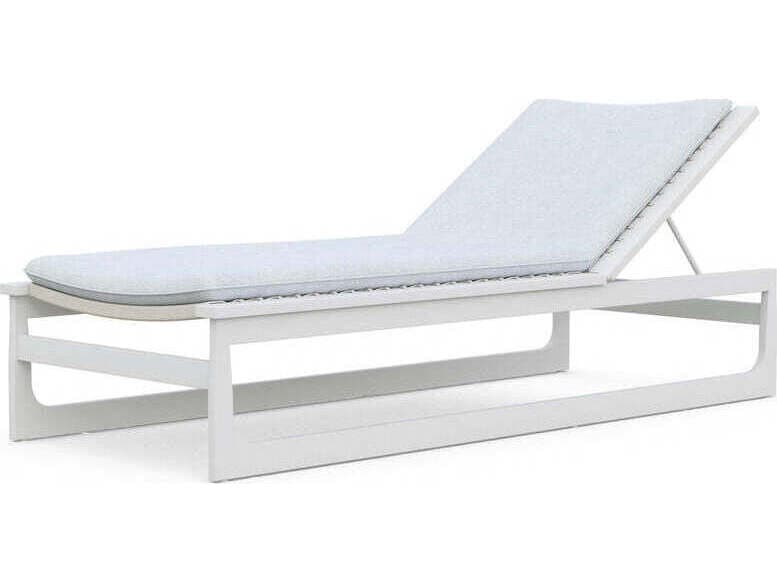 Azzurro Living Cozumel Aluminum Cushion Chaise Lounge