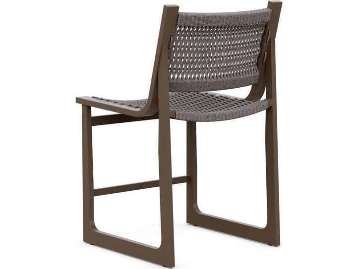 Azzurro Living Cozumel Aluminum Rope Counter Stool