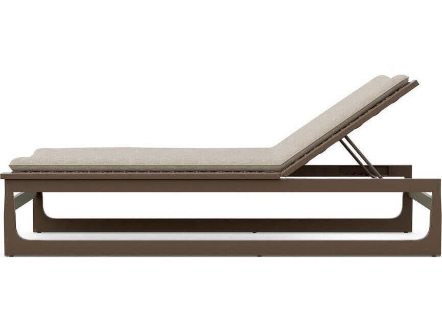 Azzurro Living Cozumel Aluminum Cushion Chaise Lounge