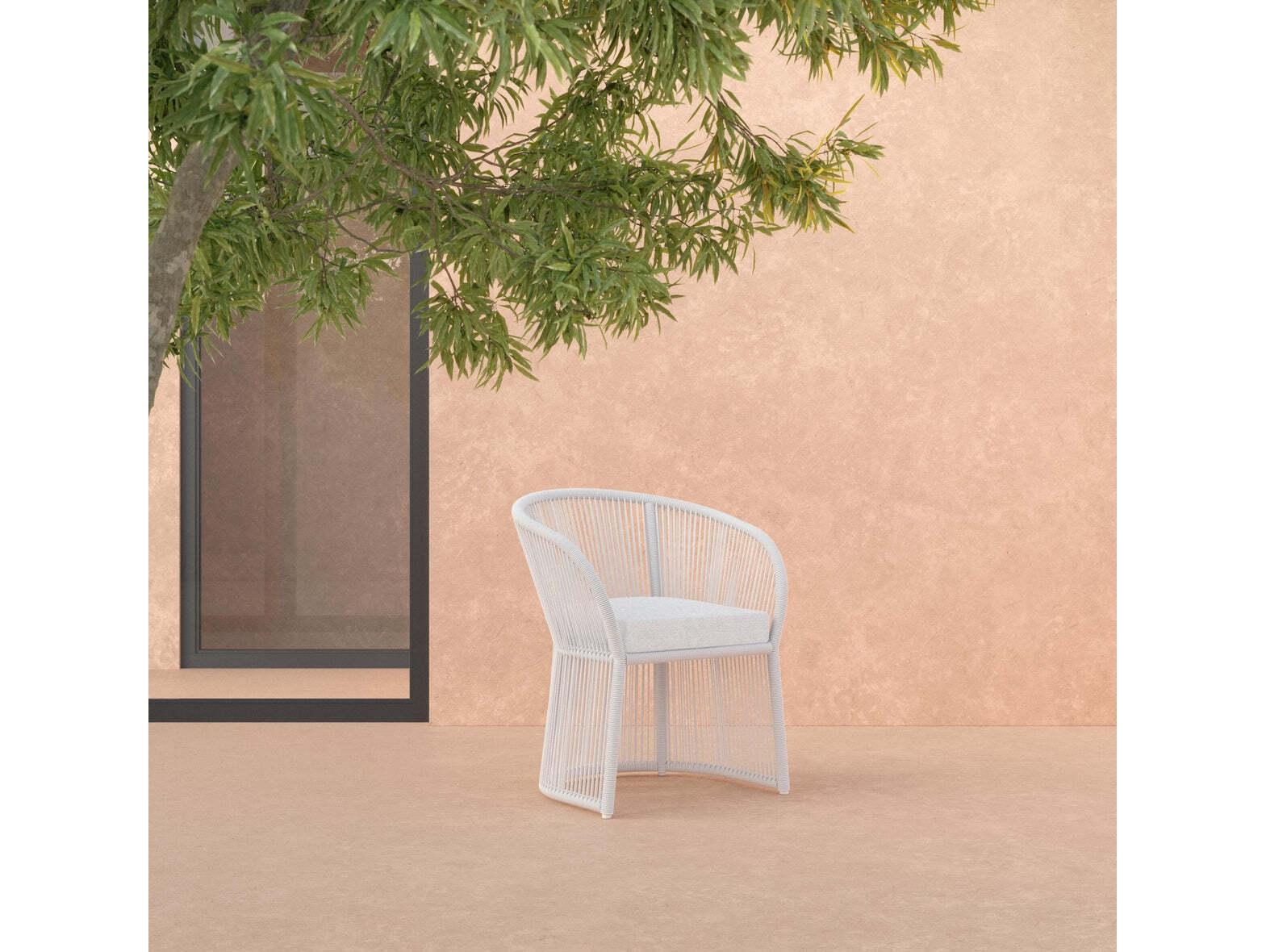 Azzurro Living Cape Town Aluminum Cushion Dining Chair