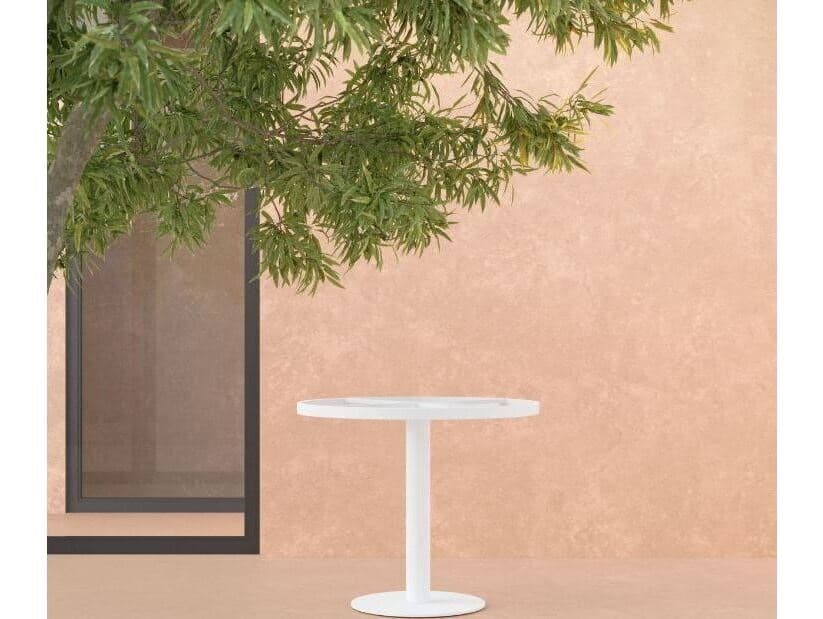 Azzurro Living Bordeaux Dekton Aluminum Table Frame Only, No Base, No Top