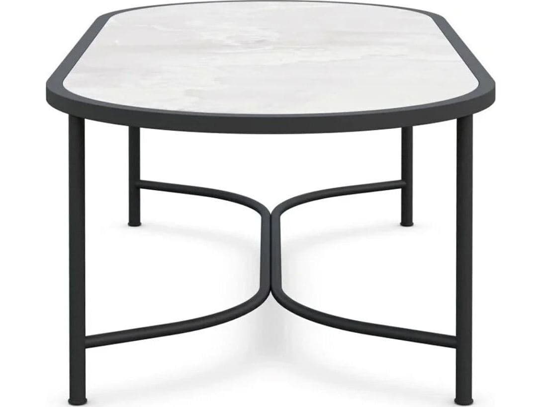 Azzurro Living Helena Dekton 94" Oval Table Top