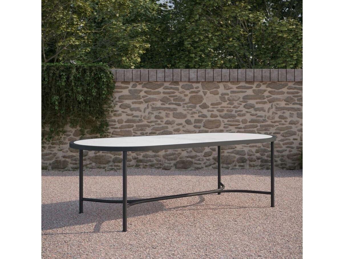 Azzurro Living Helena Dekton 94" Oval Table Top