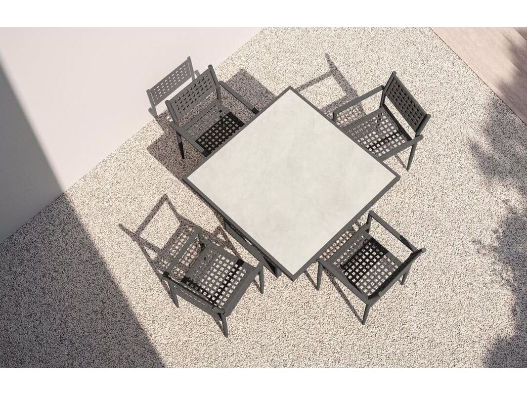 Azzurro Living Helena Dekton 46" Square Table Top