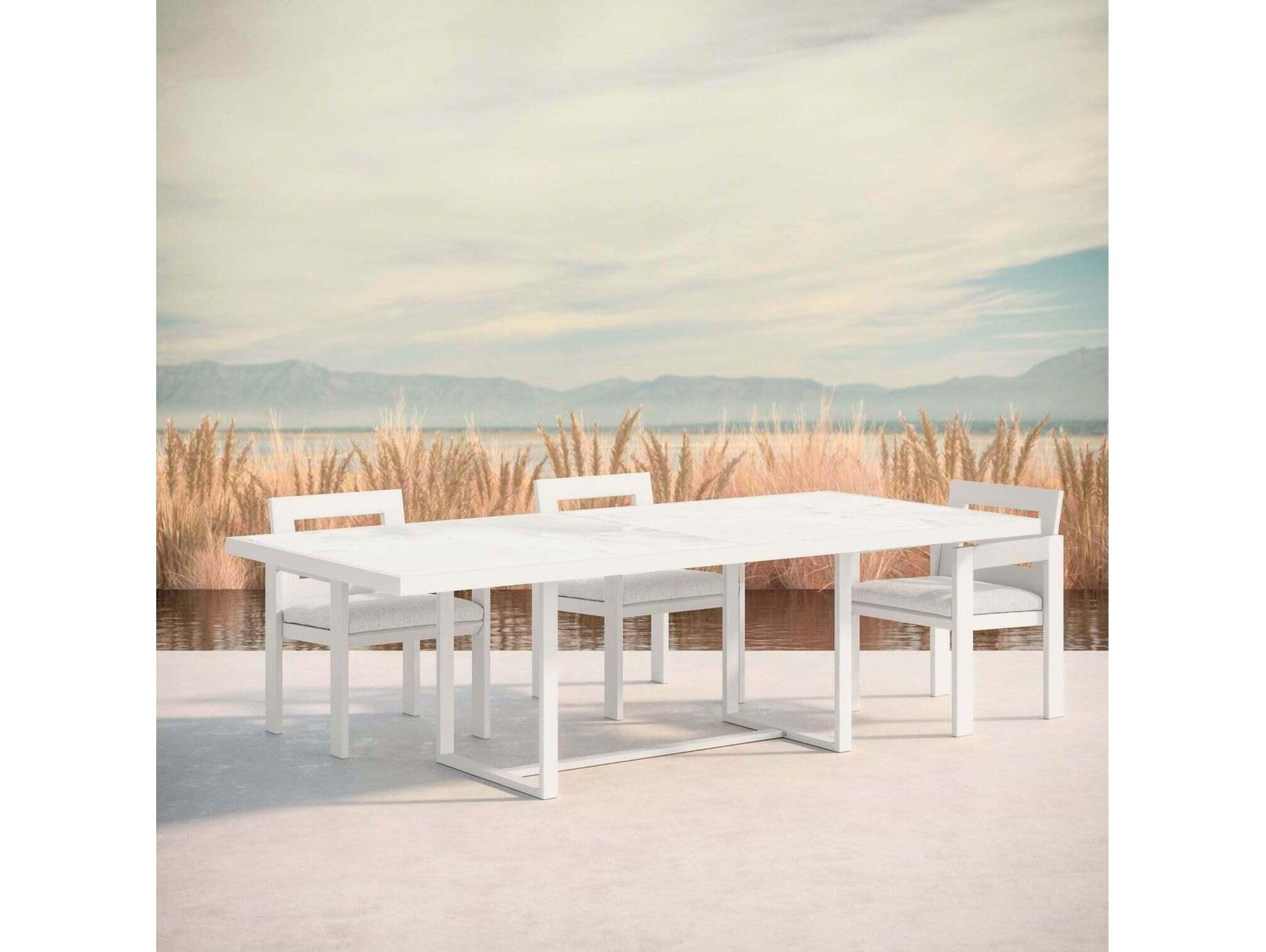 Azzurro Living Helena Dekton 94" Rectangular Table Top