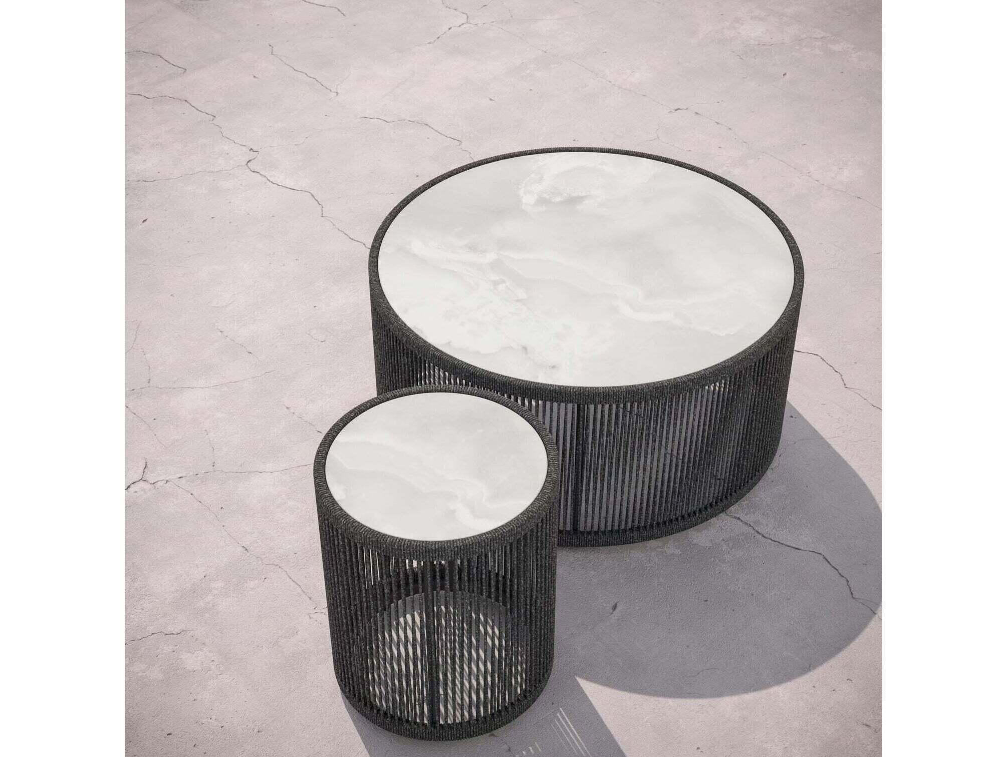 Azzurro Living Helena Dekton 14" Round Table Top