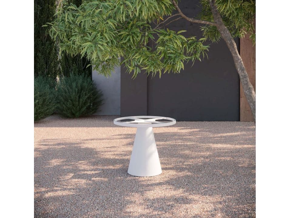 Azzurro Living Leon Dining Aluminum Table Base Only