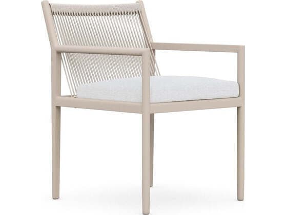 Azzurro Living Madeira Aluminum Rope Dining Chair