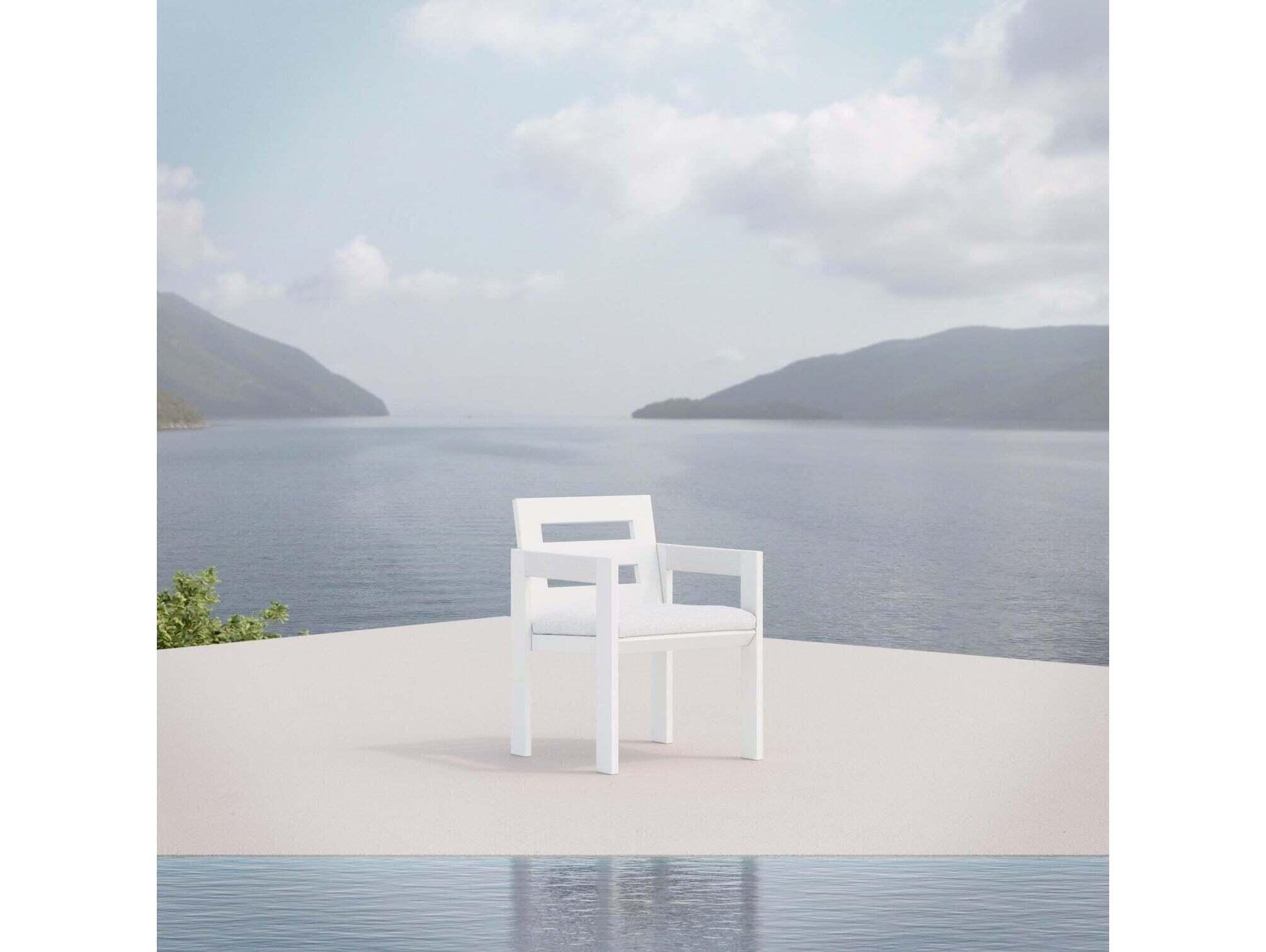 Azzurro Living Mykonos Wood Dining Chair Set of 2