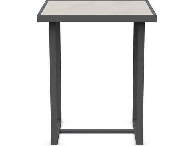 Azzurro Living Pavia Bar Table 35" Aluminum Table Base Only