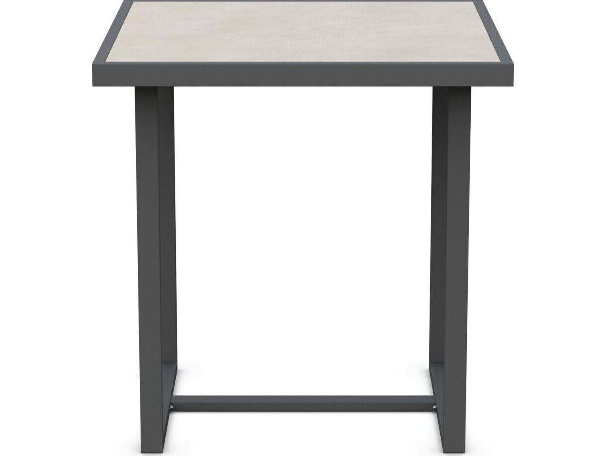 Azzurro Living Pavia Counter Table 35" Aluminum Table Base Only