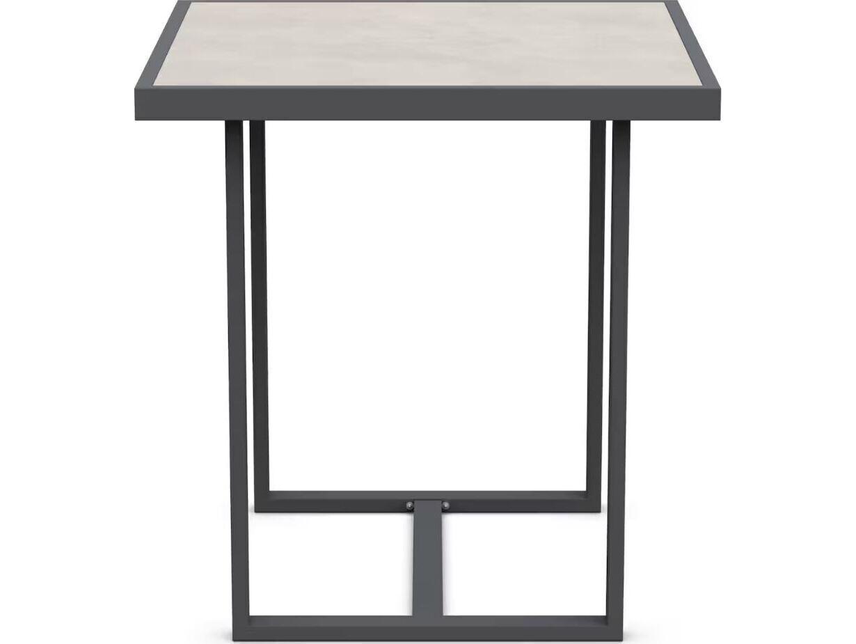 Azzurro Living Pavia Counter Table 35" Aluminum Table Base Only