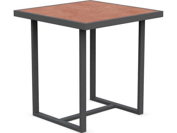 Azzurro Living Pavia Counter Table 35" Aluminum Table Base Only