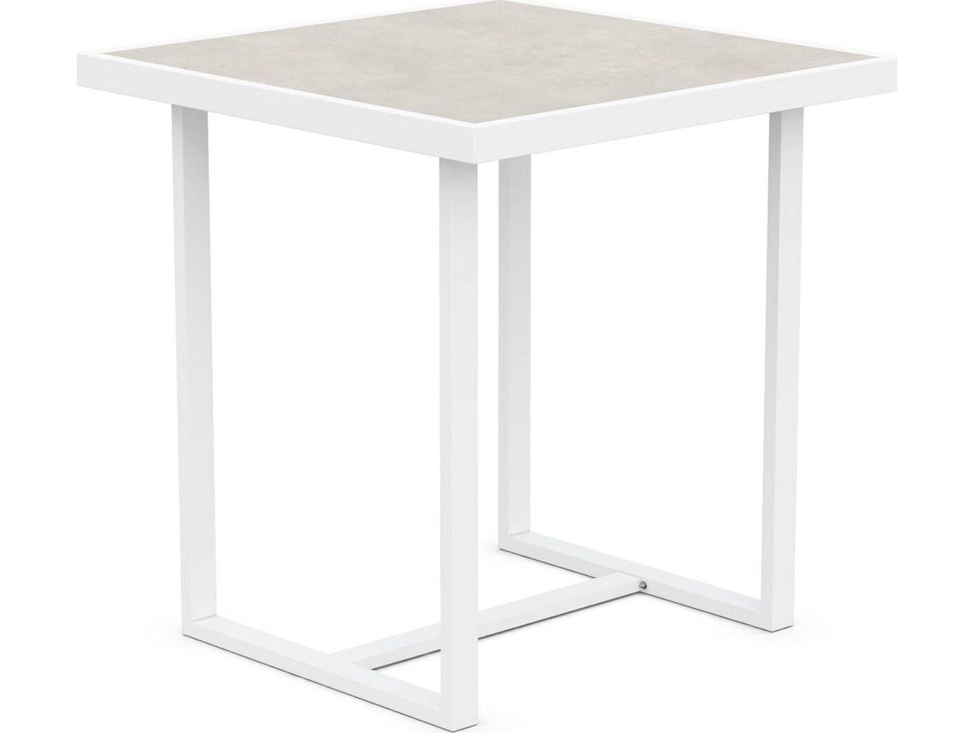 Azzurro Living Pavia Counter Table 35" Aluminum Table Base Only