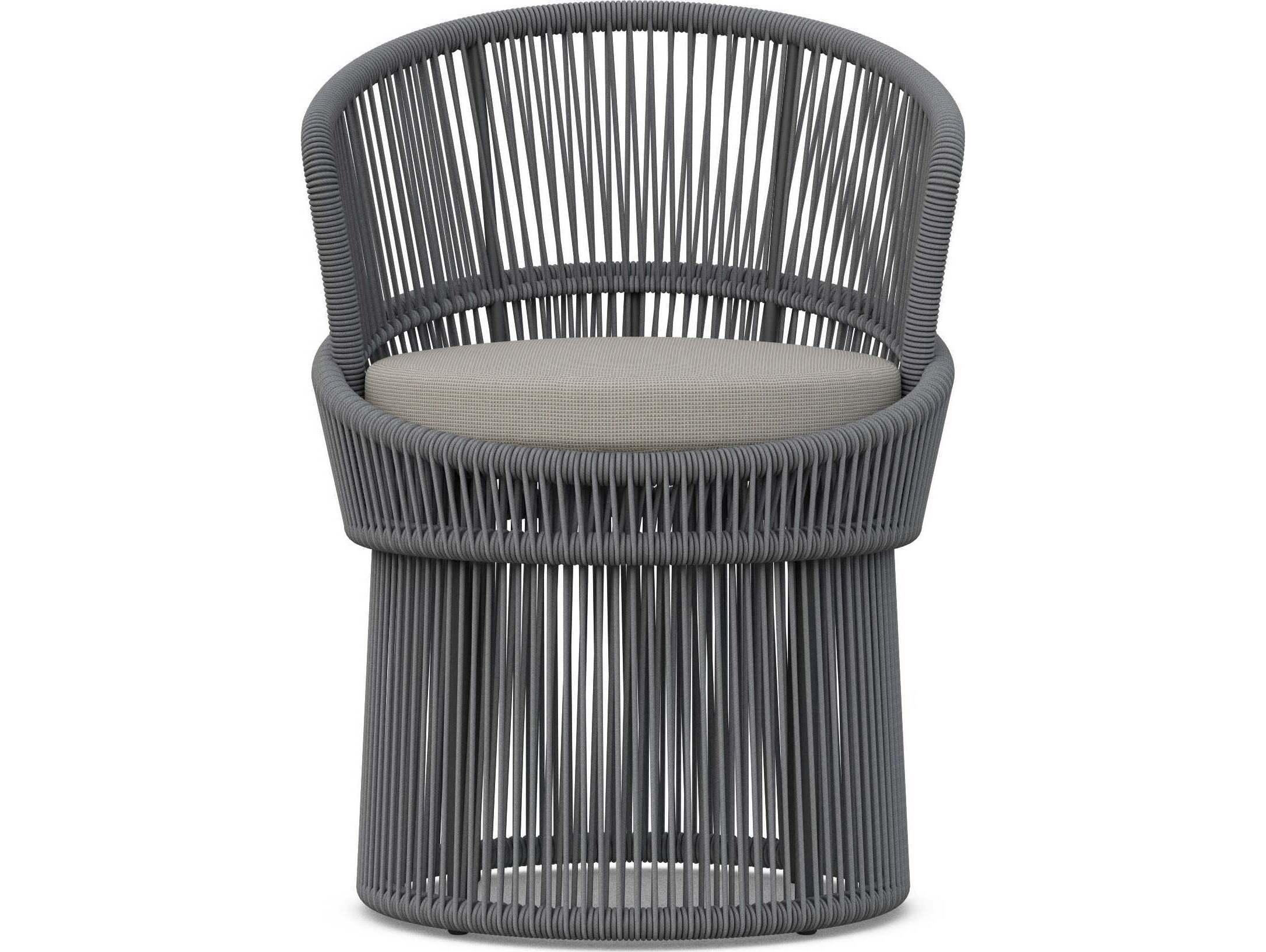 Azzurro Living Palma Aluminum Rope Dining Chair