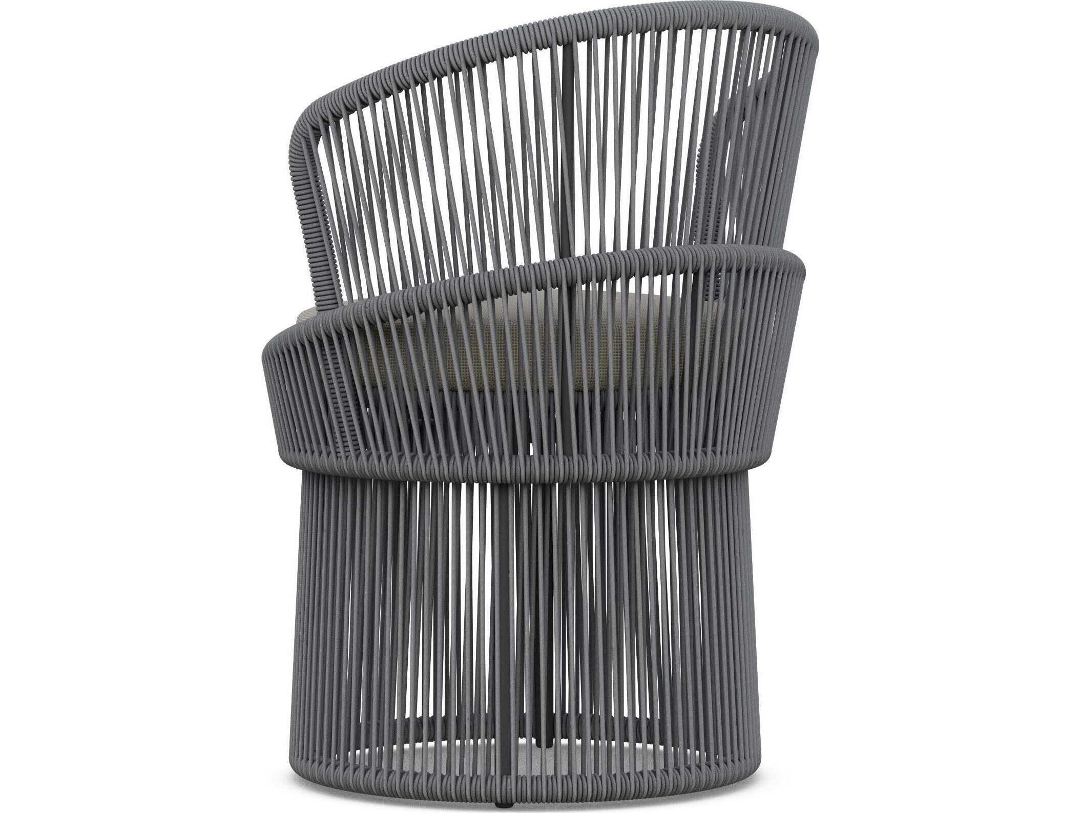 Azzurro Living Palma Aluminum Rope Dining Chair