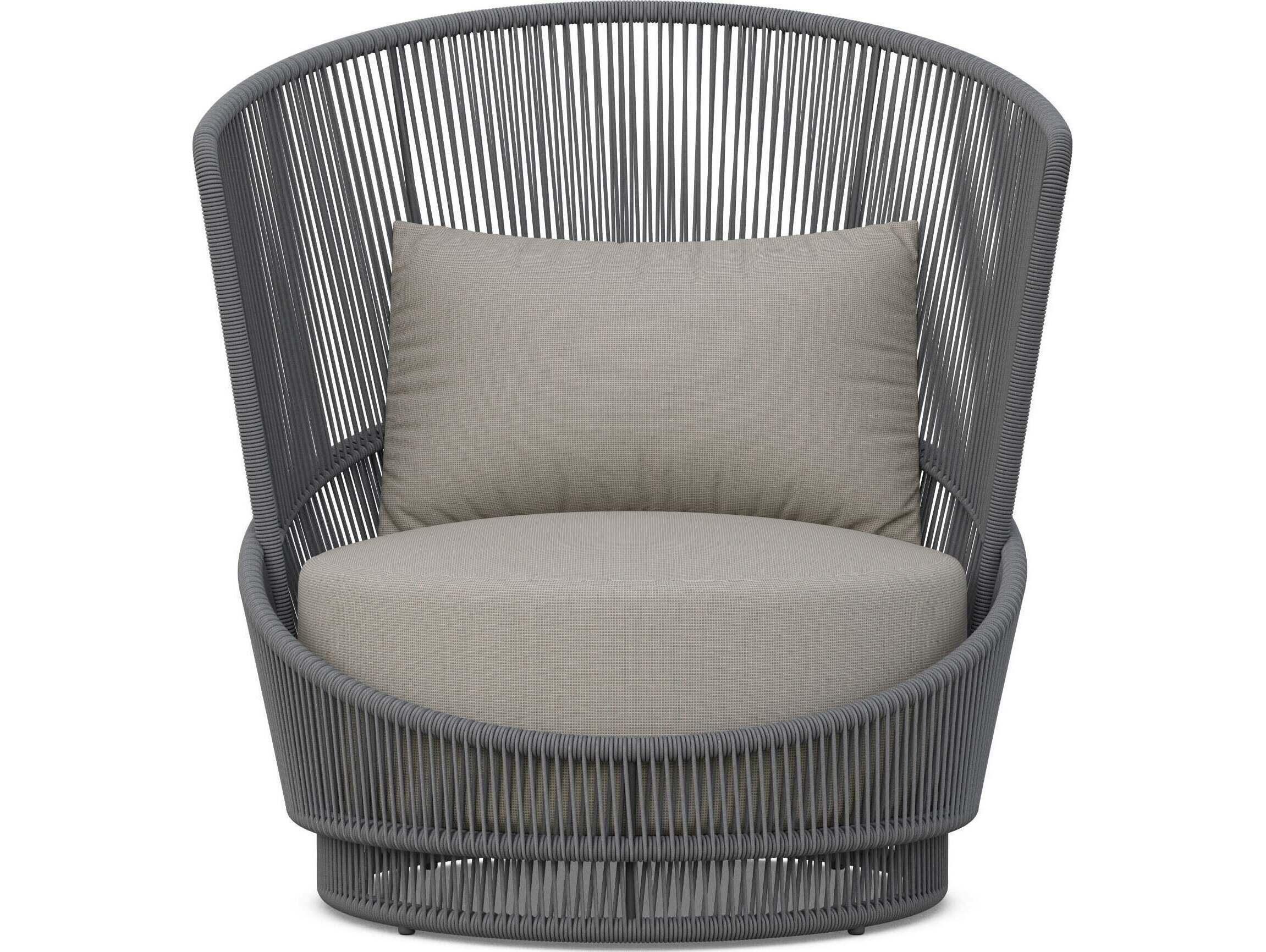 Azzurro Living Palma Aluminum Cushion Lounge Chair