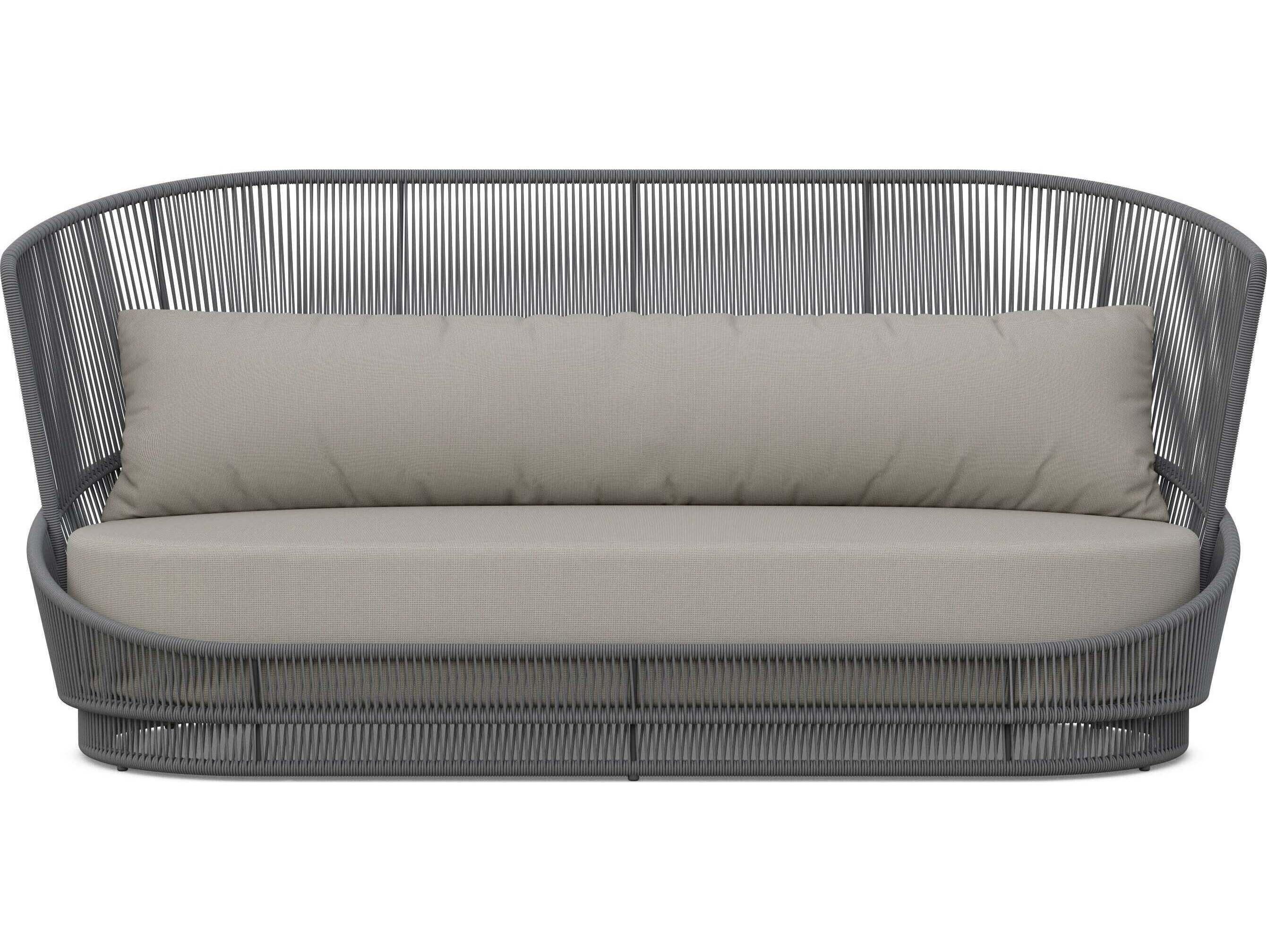 Azzurro Living Palma Aluminum Cushion Sofa