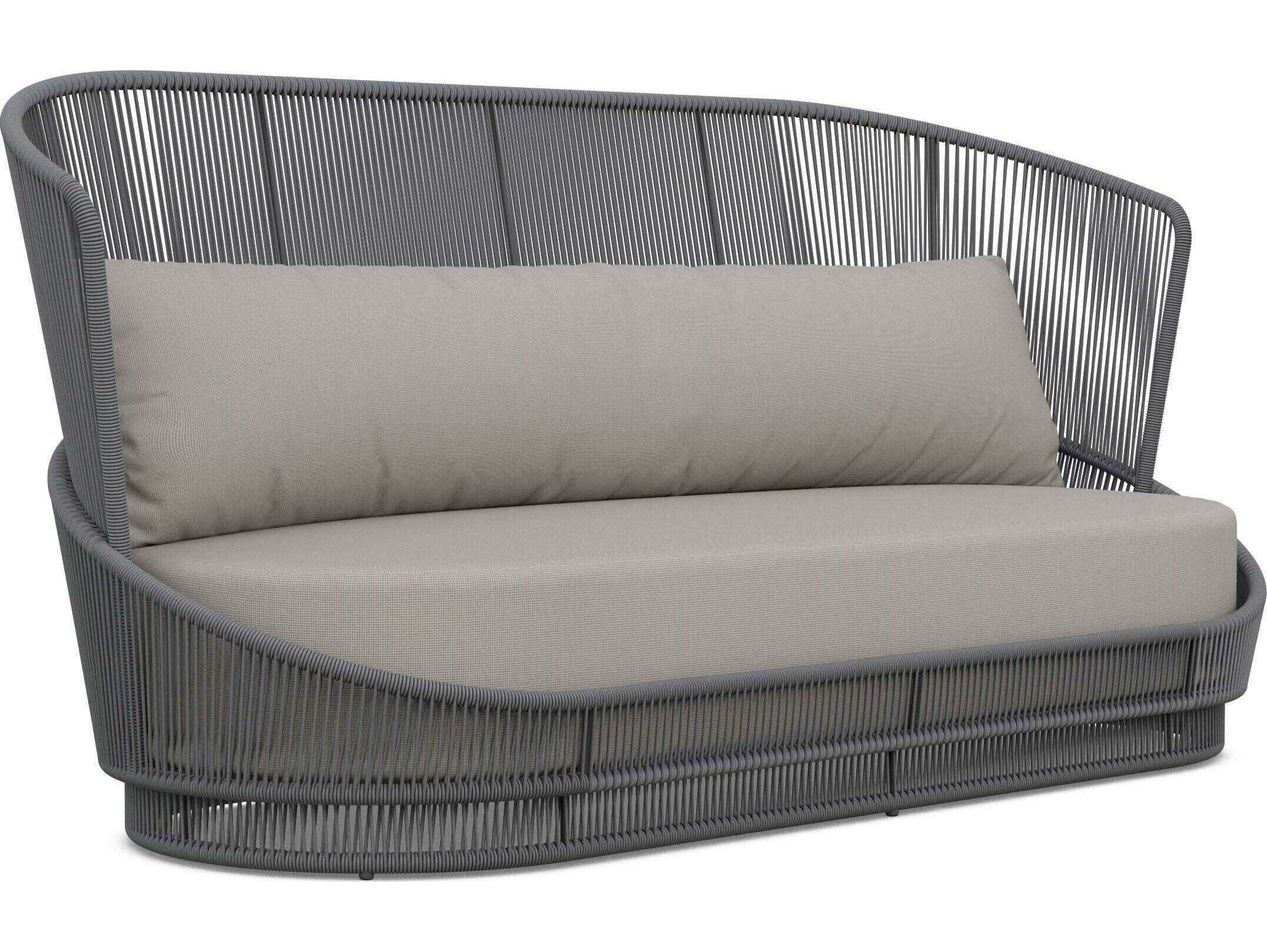 Azzurro Living Palma Aluminum Cushion Sofa