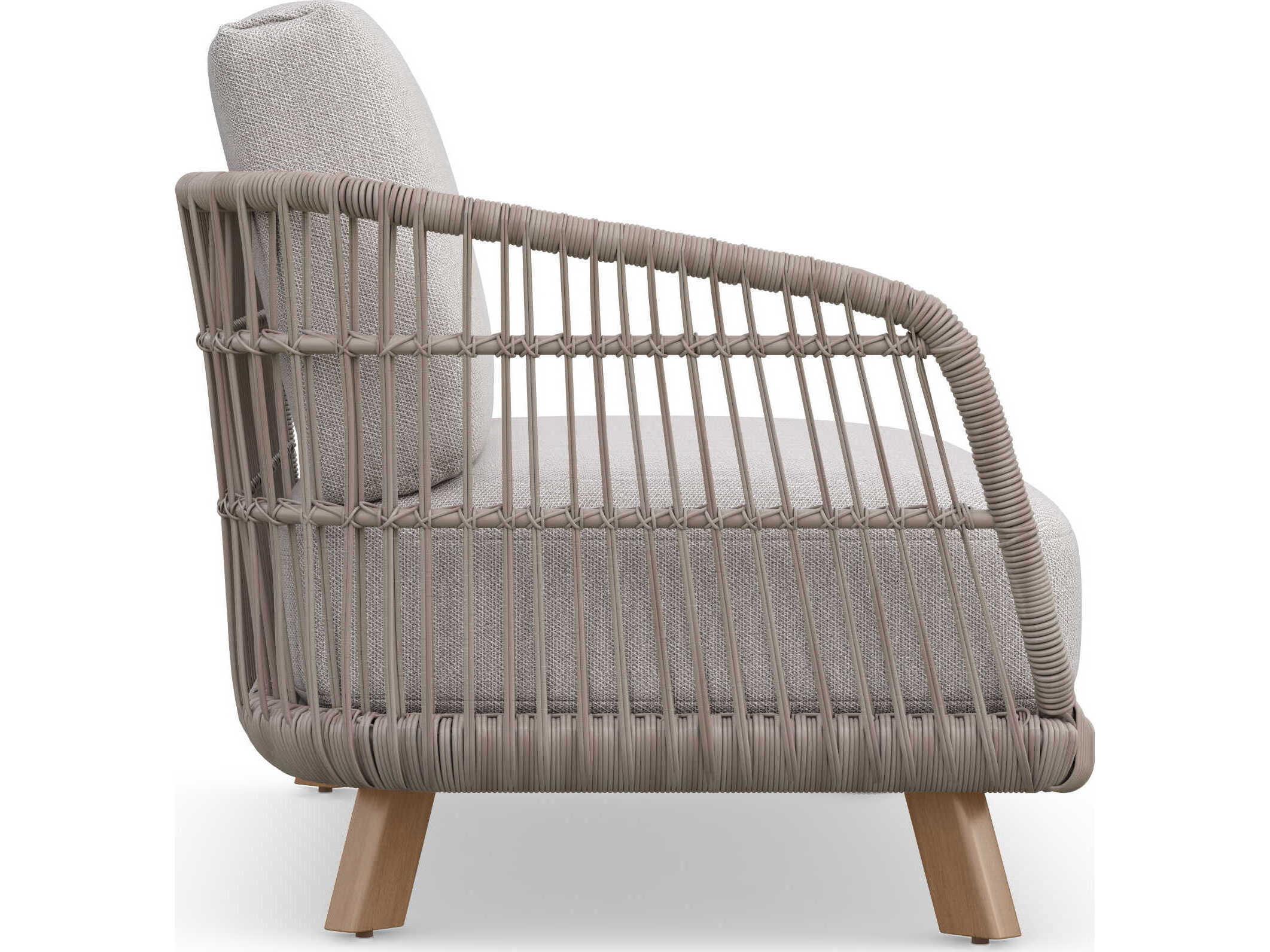 Azzurro Living Sicily Aluminum Cushion Sofa Left Arm Facing