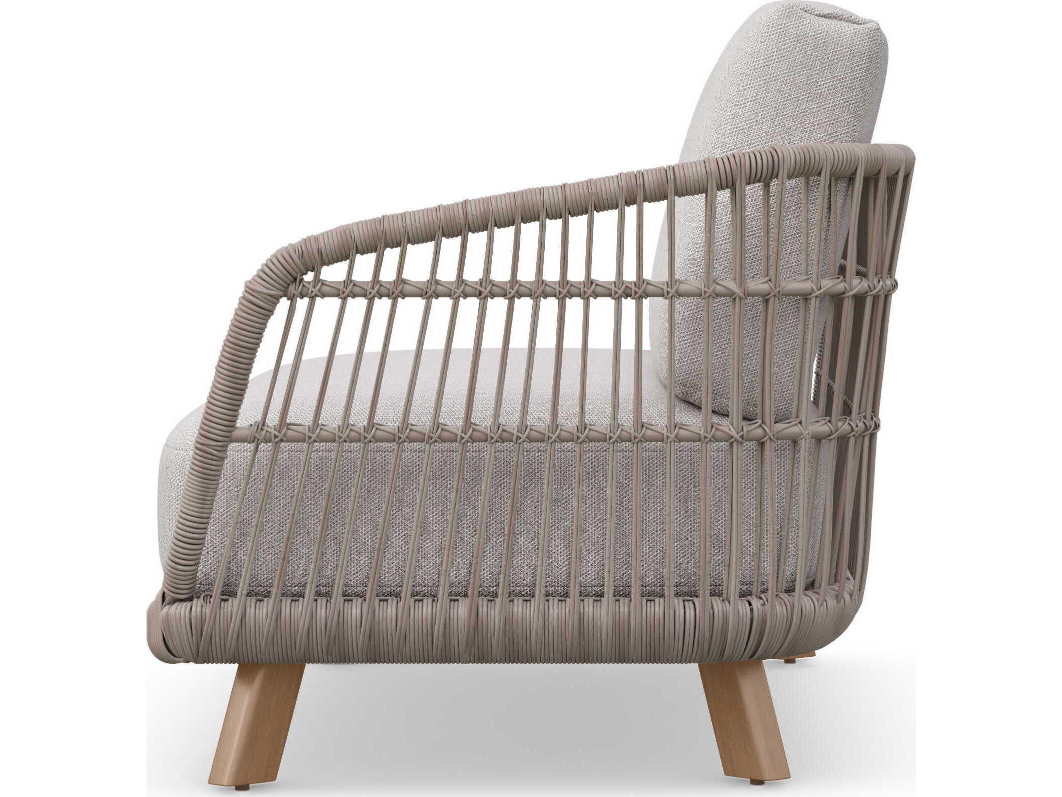 Azzurro Living Sicily Aluminum Cushion Sofa Right Arm Facing