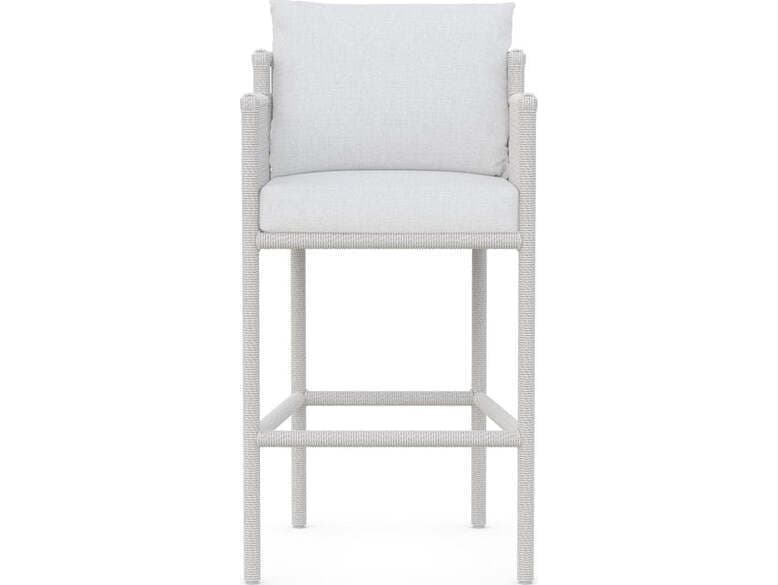 Azzurro Living Santa Cruz Aluminum Cushion Bar Stool