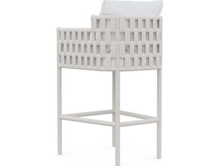 Azzurro Living Santa Cruz Aluminum Cushion Bar Stool