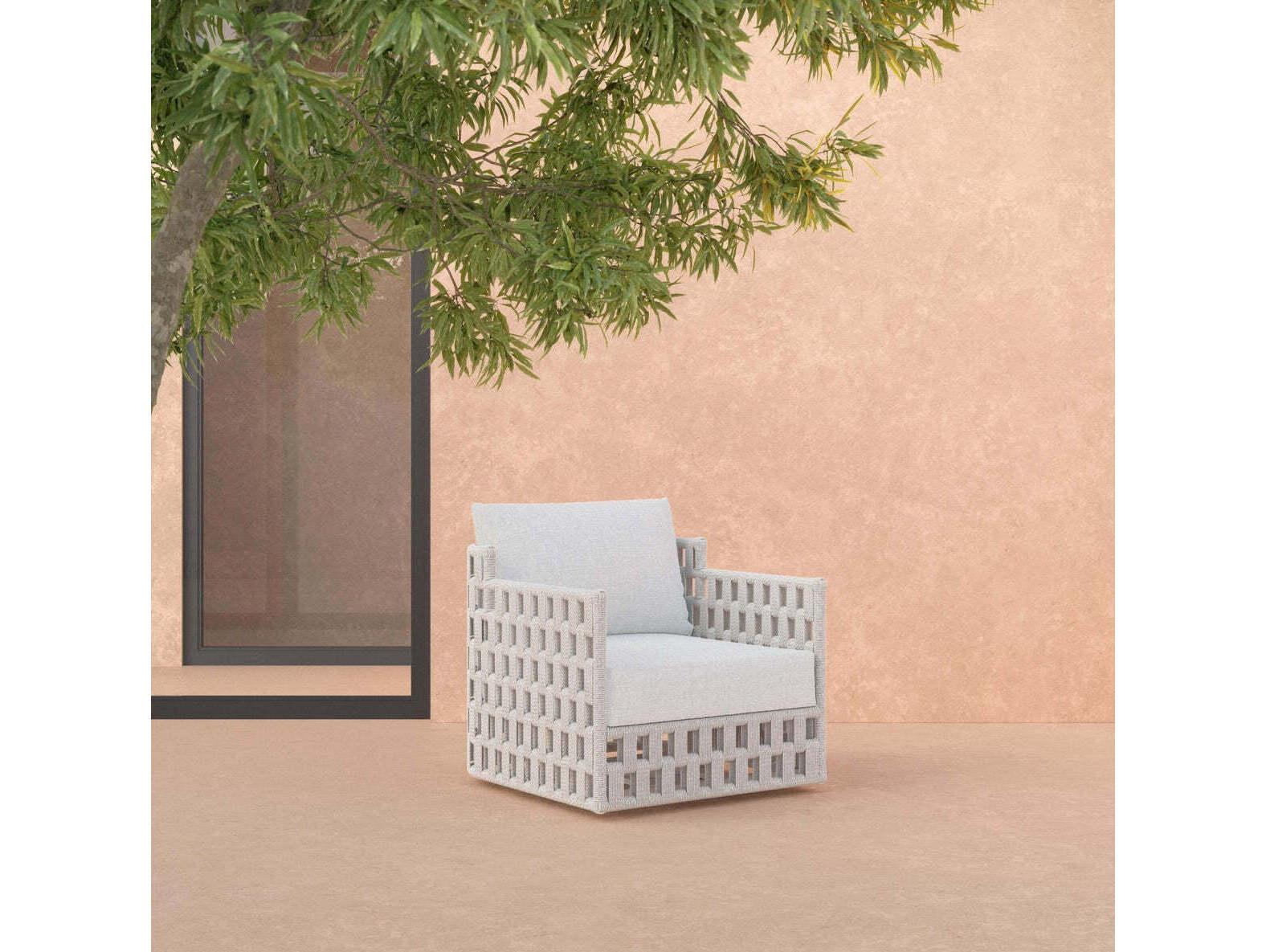 Azzurro Living Santa Cruz Aluminum Cushion Lounge Chair