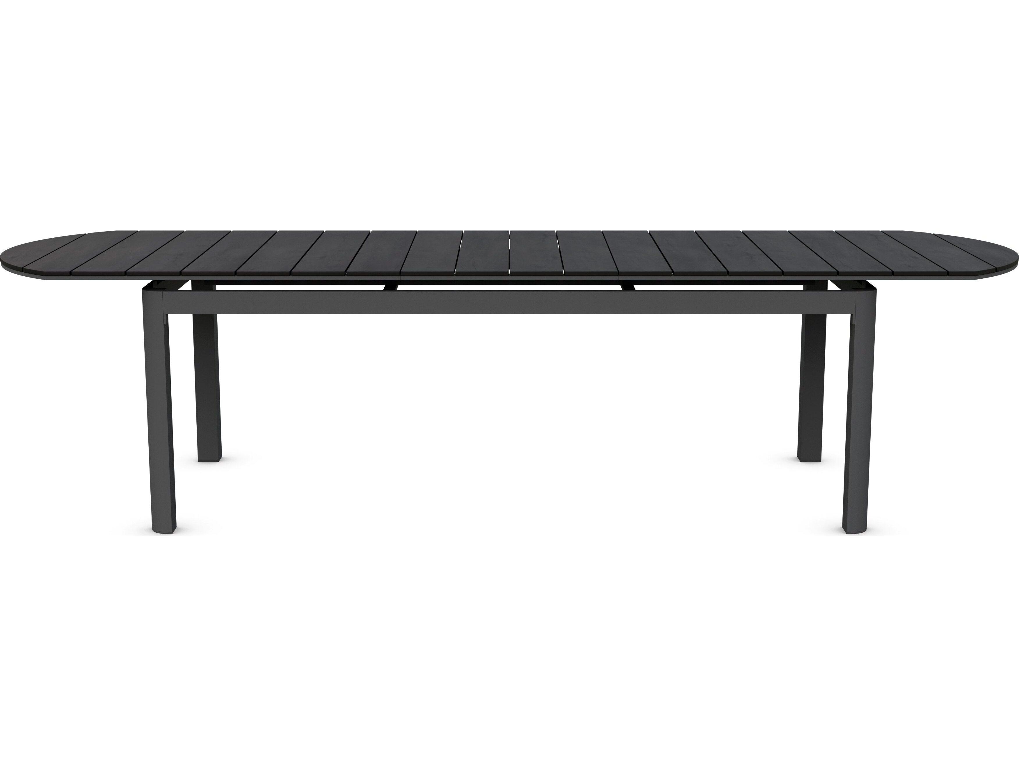 Azzurro Living Seville Extendable Aluminum Oval Dining Table