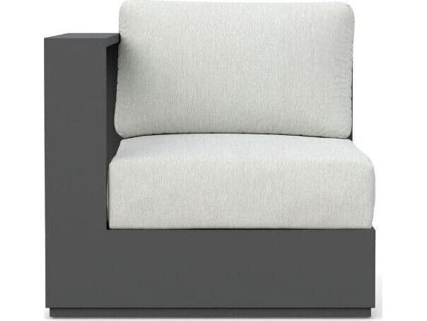Azzurro Living Sydney Aluminum Cushion Lounge Chair Right Arm