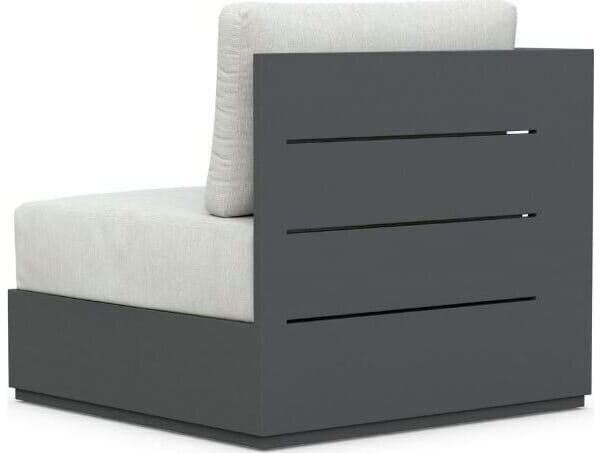 Azzurro Living Sydney Aluminum Cushion Lounge Chair Right Arm