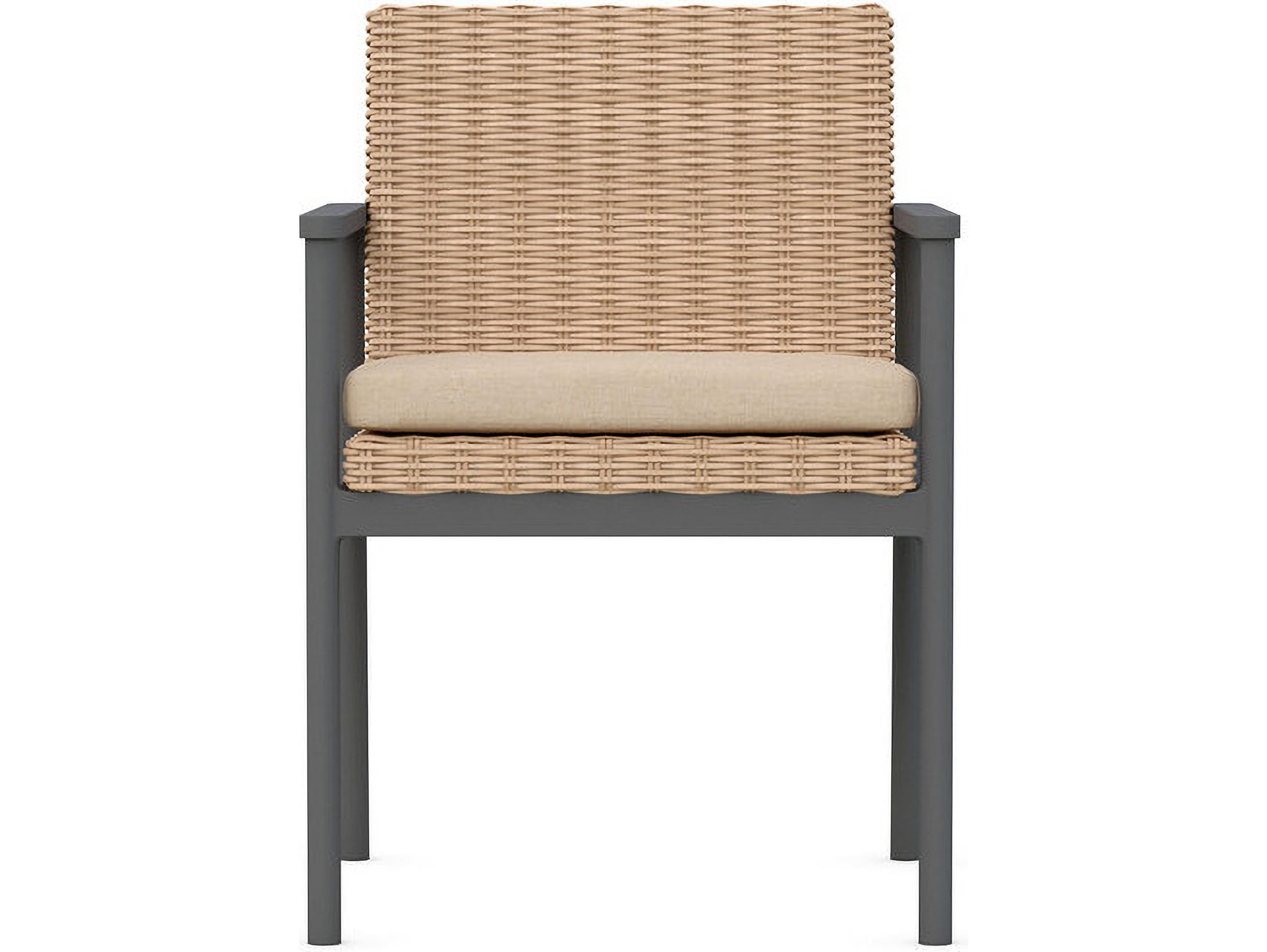 Azzurro Living Terra Aluminum Cushion Dining Chair Set of 2