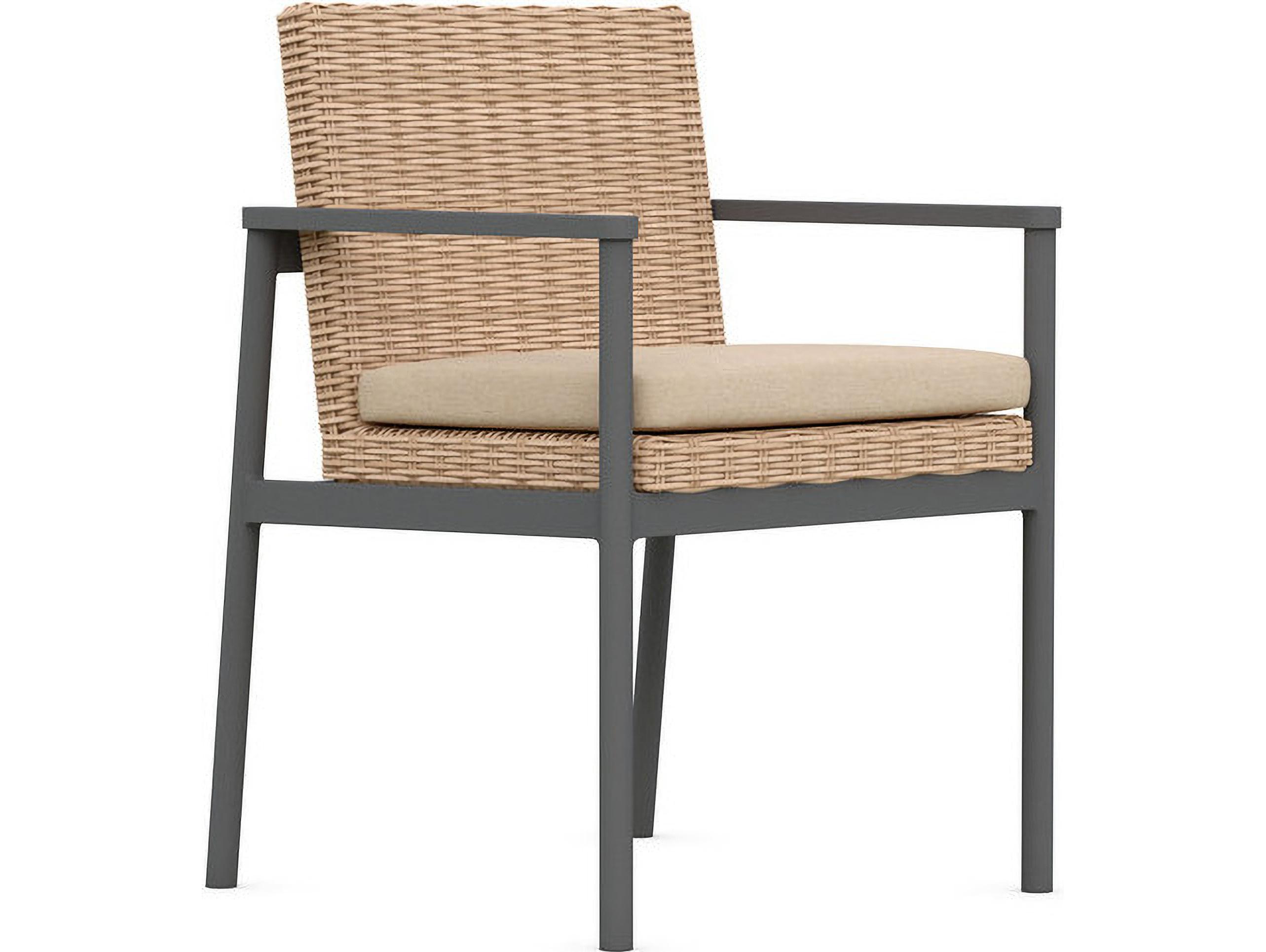 Azzurro Living Terra Aluminum Cushion Dining Chair Set of 2