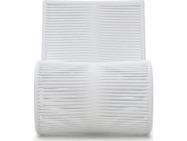 Azzurro Living Wave Aluminum Rope Lounge Chair Set of 2