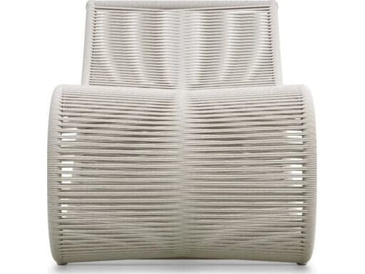 Azzurro Living Wave Aluminum Rope Chaise Lounge