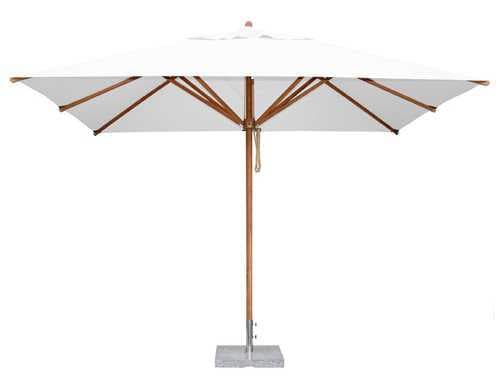 Bambrella Levante 10 x 6.5 Rectangular Manual Lift Patio Umbrella