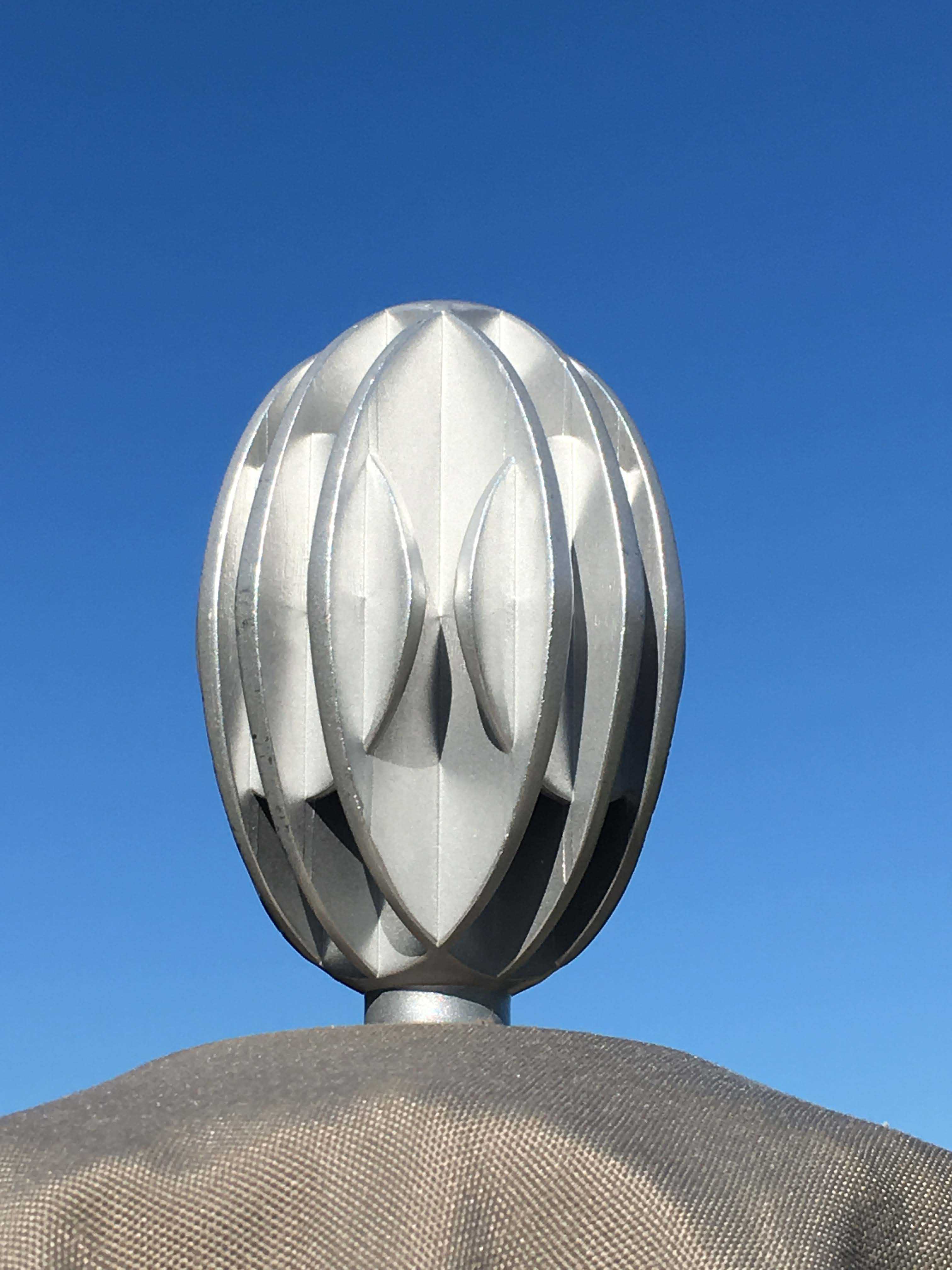 Bambrella 10 Foot Round Hurricane Aluminum Outdoor Market Umbrella