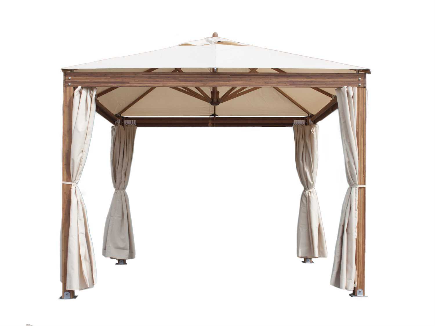 Bambrella Alize 10 x 10 Foot Square Bamboo Pavilion