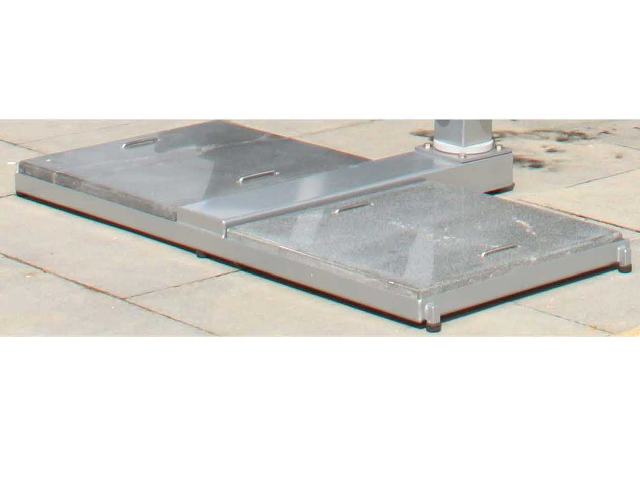 Bambrella 354lb Granite Base System for Side Wind Hurricane Models