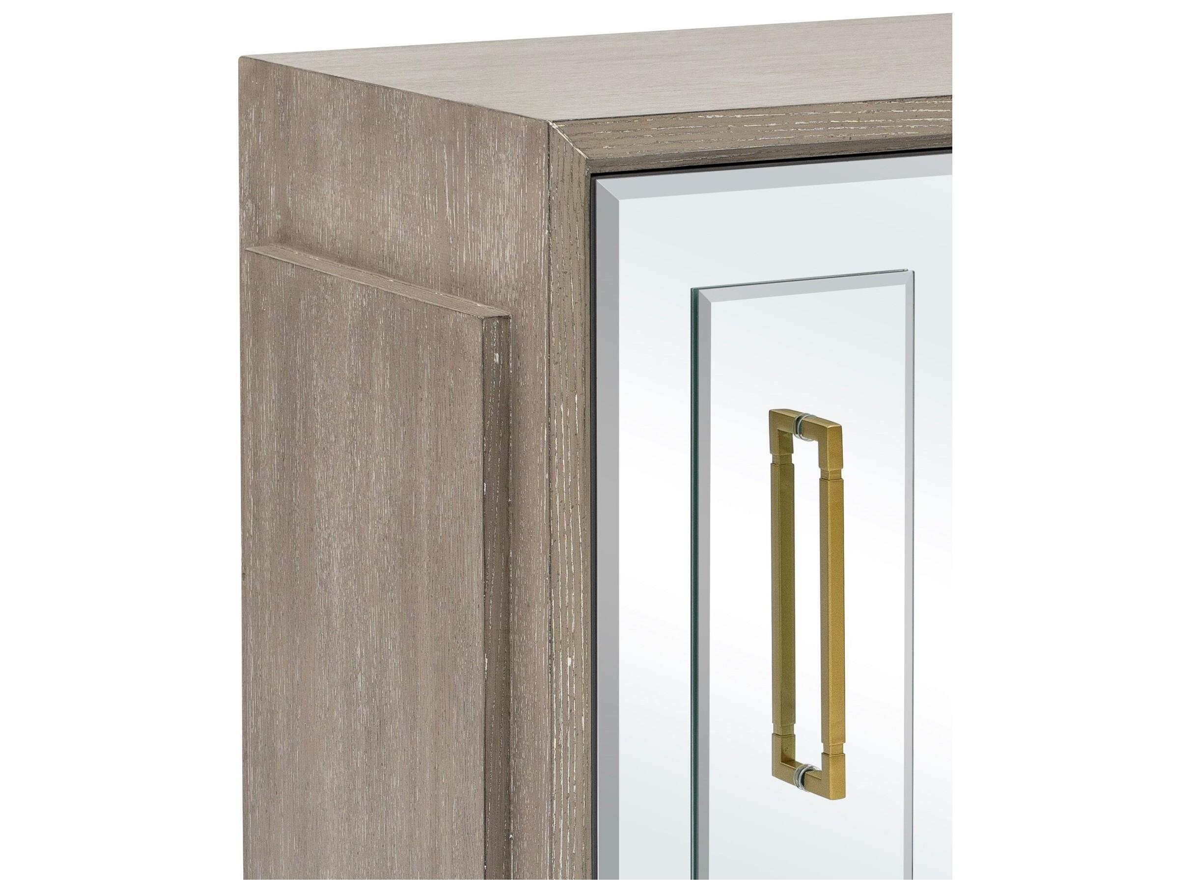 Bassett Mirror Lansing 40" Oak Wood Sideboard