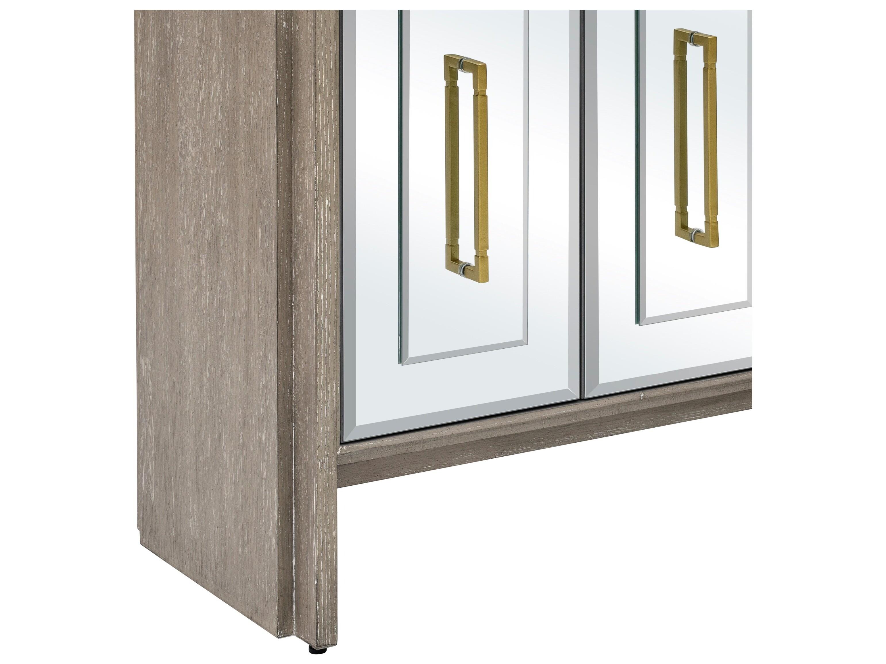 Bassett Mirror Lansing 40" Oak Wood Sideboard