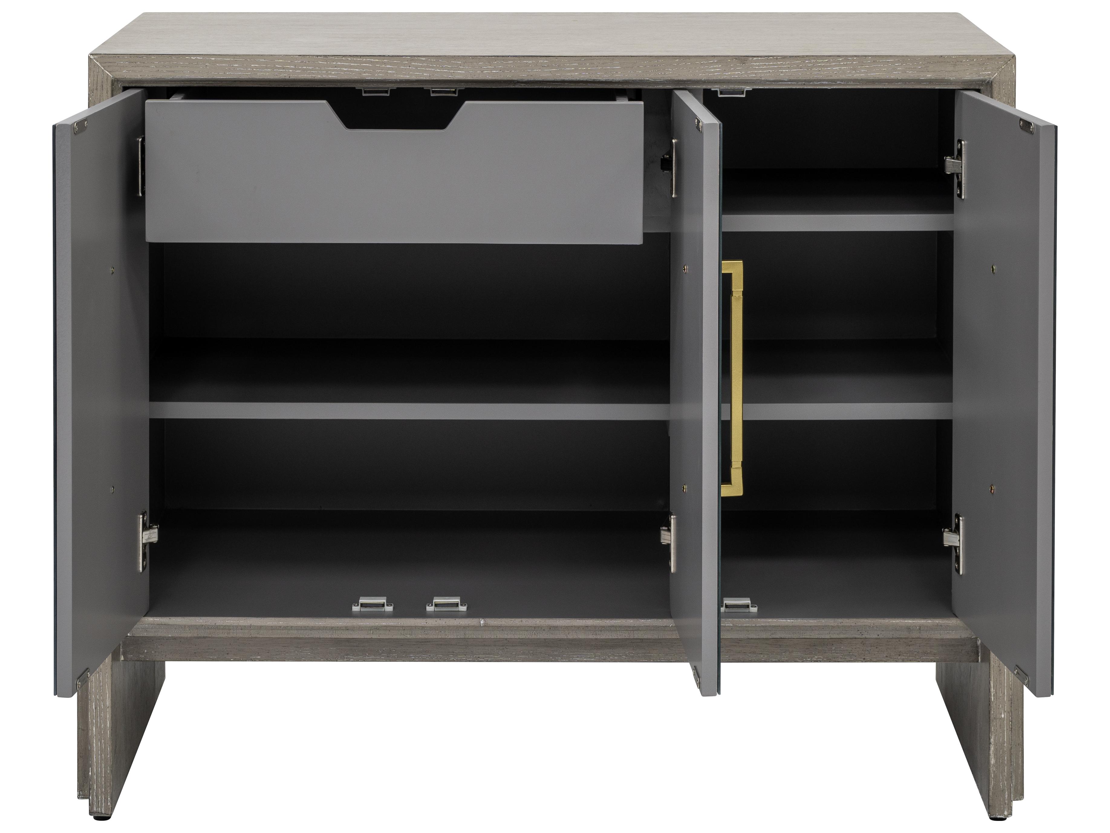 Bassett Mirror Lansing 40" Oak Wood Sideboard