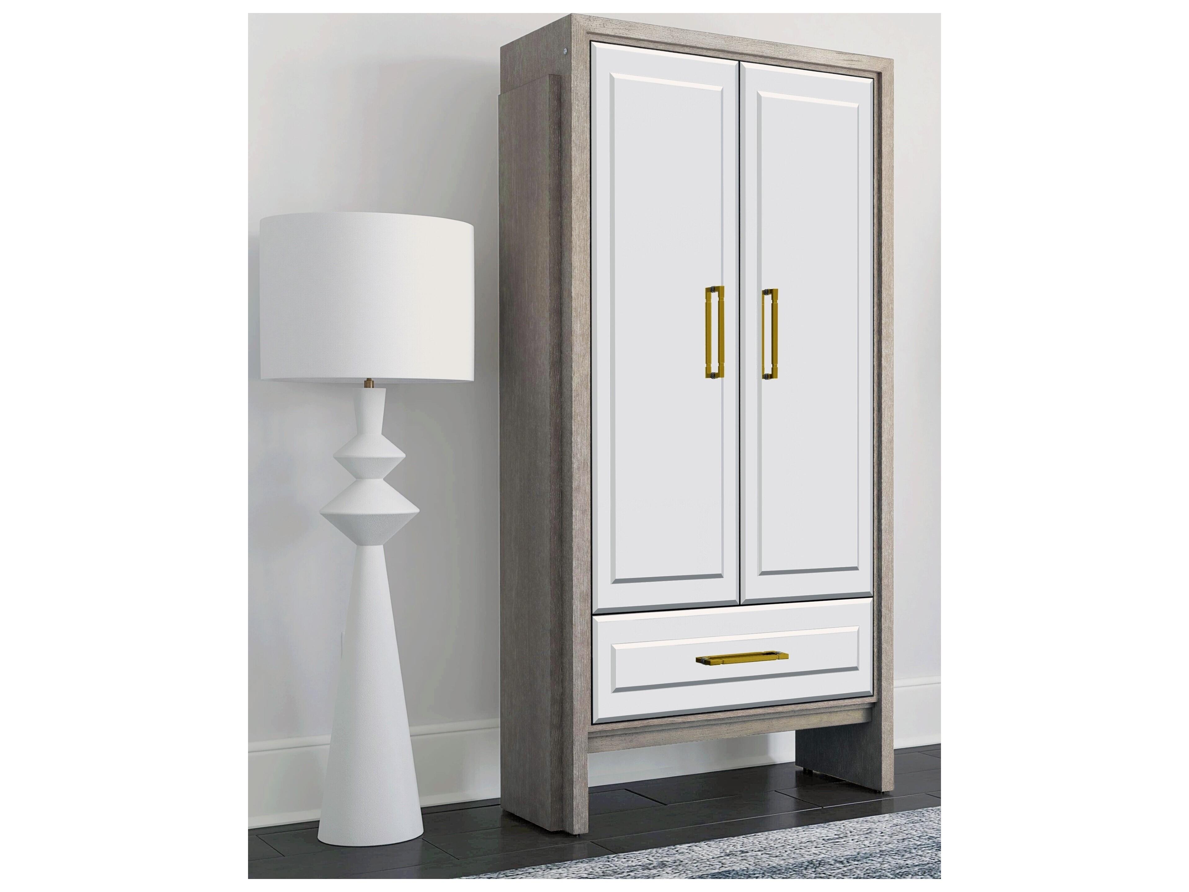 Bassett Mirror Lansing White Accent Chest