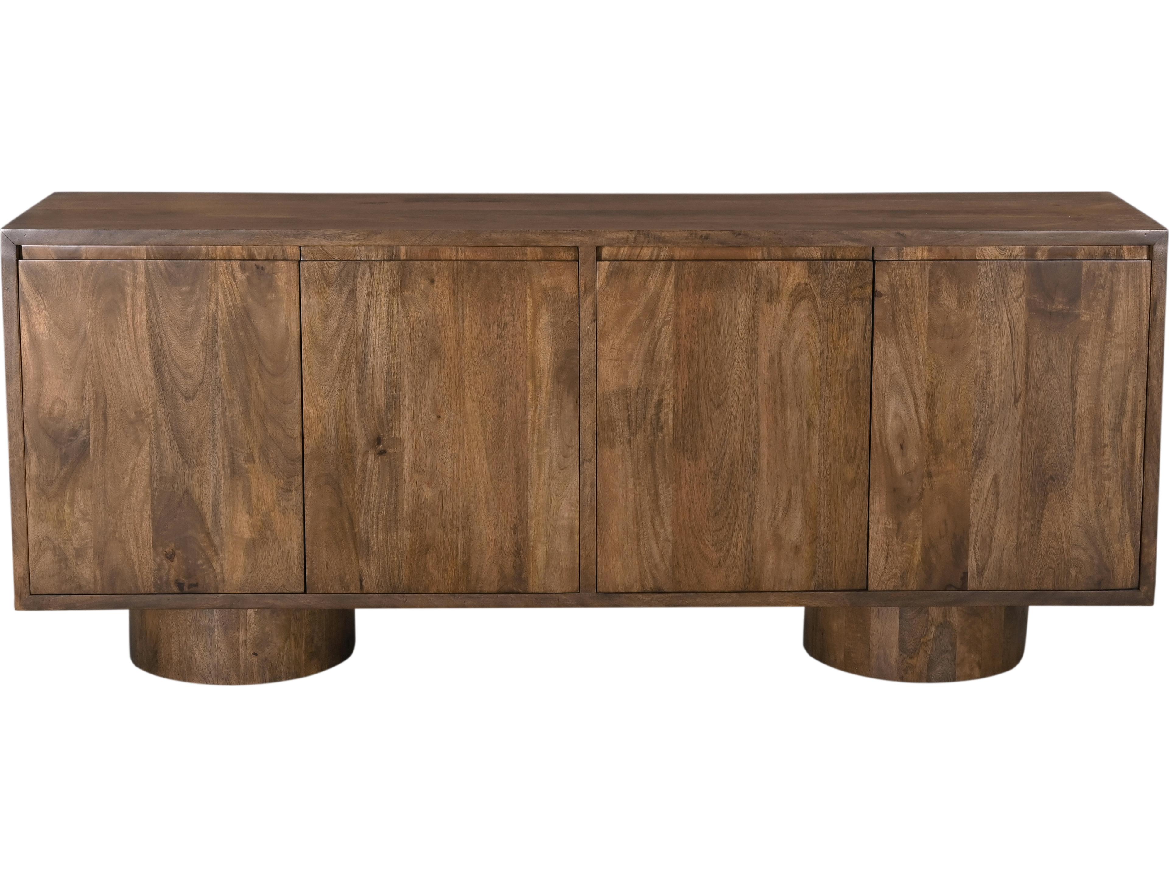 Bassett Mirror Napa 72" Mango Wood Brown Sideboard