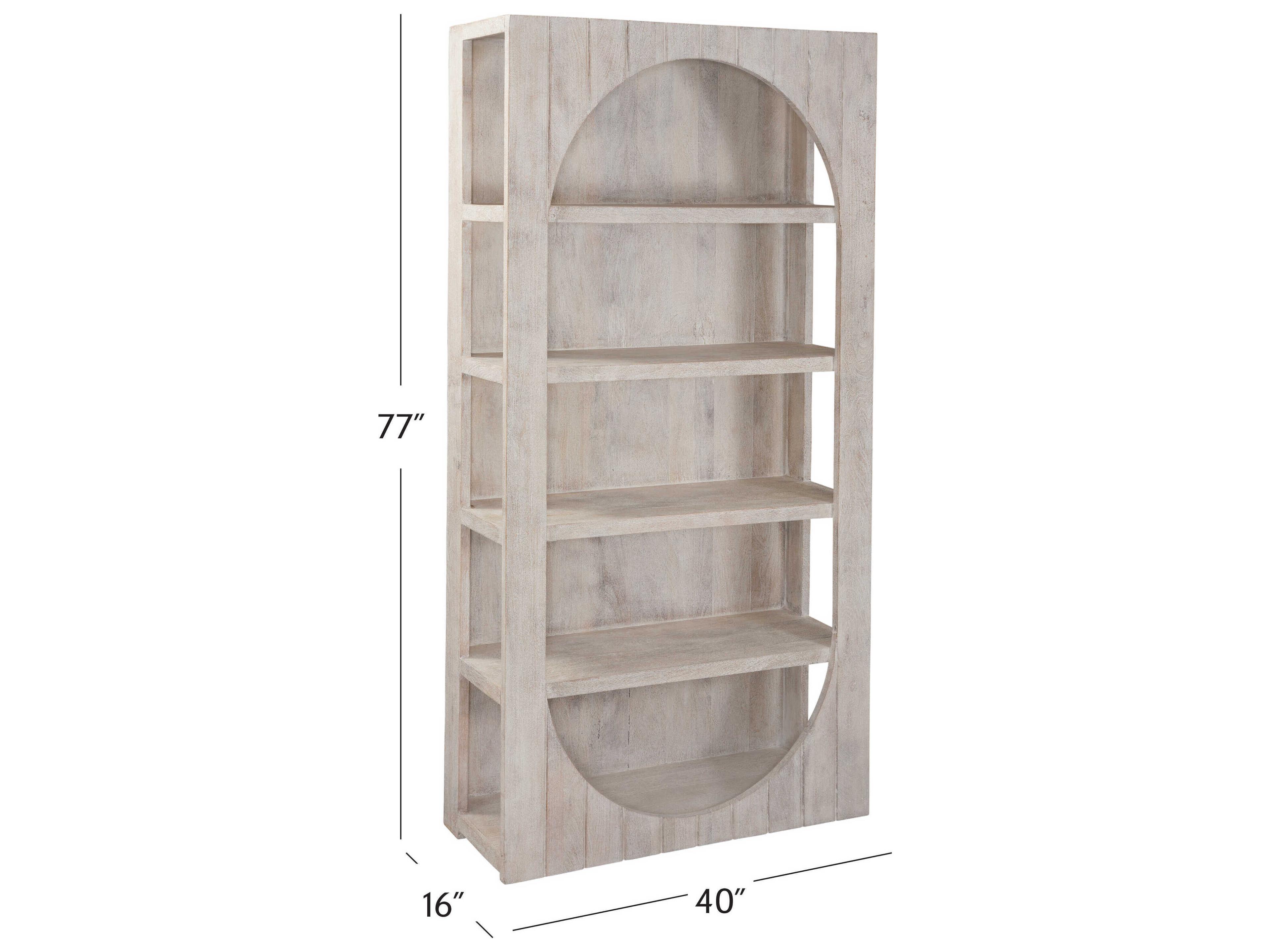 Bassett Mirror White Bali Bookcase