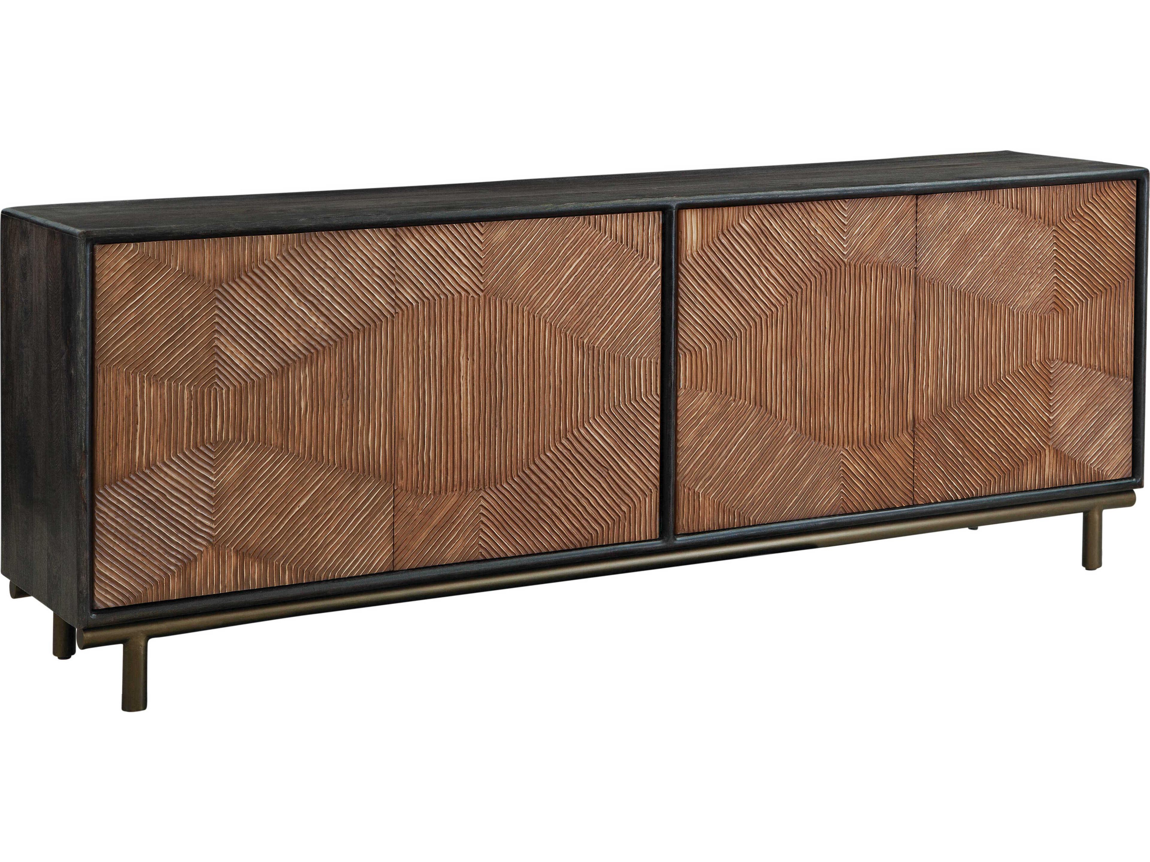 Bassett Mirror 18" Brown Keir Server