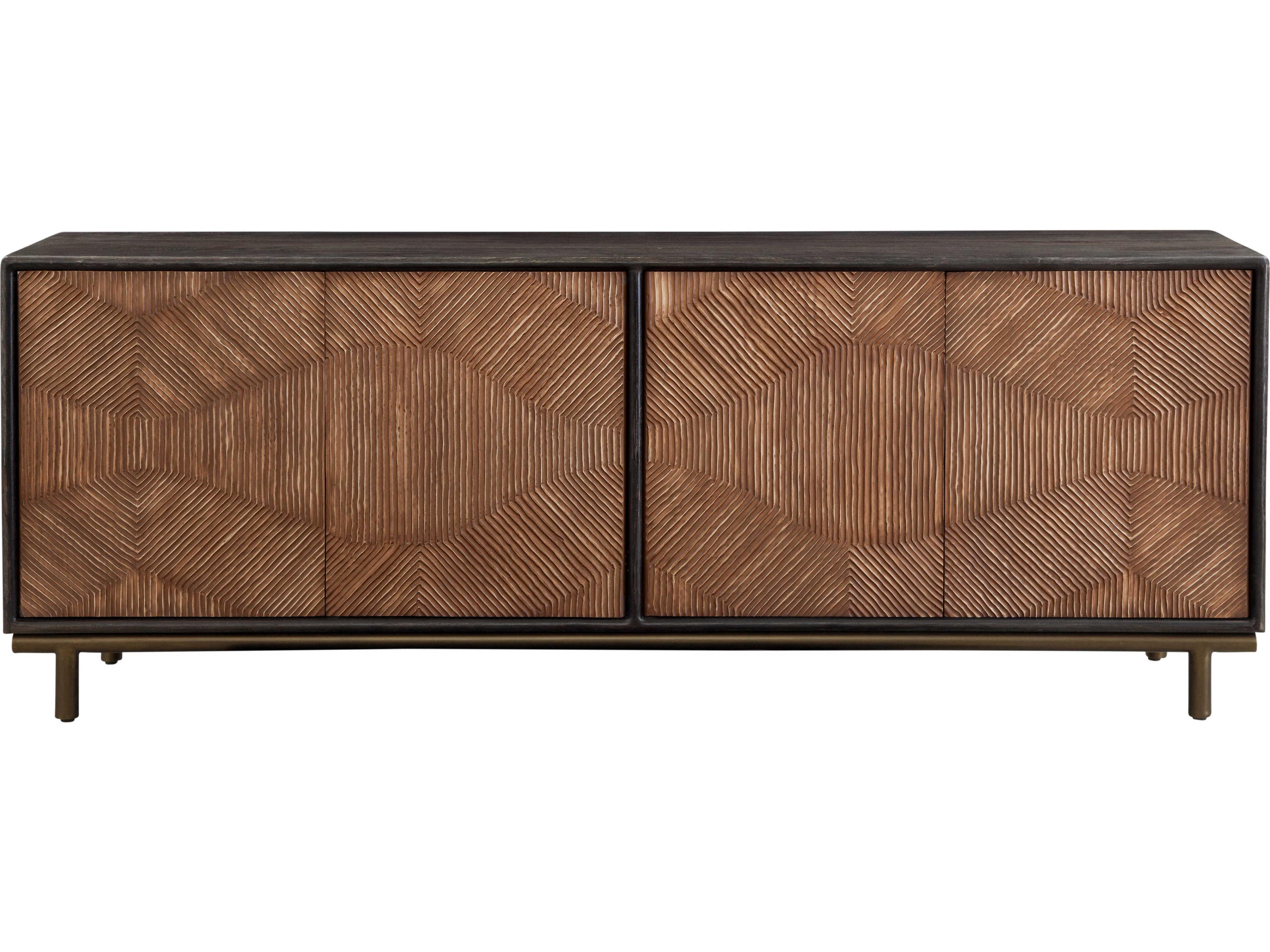 Bassett Mirror 18" Brown Keir Server