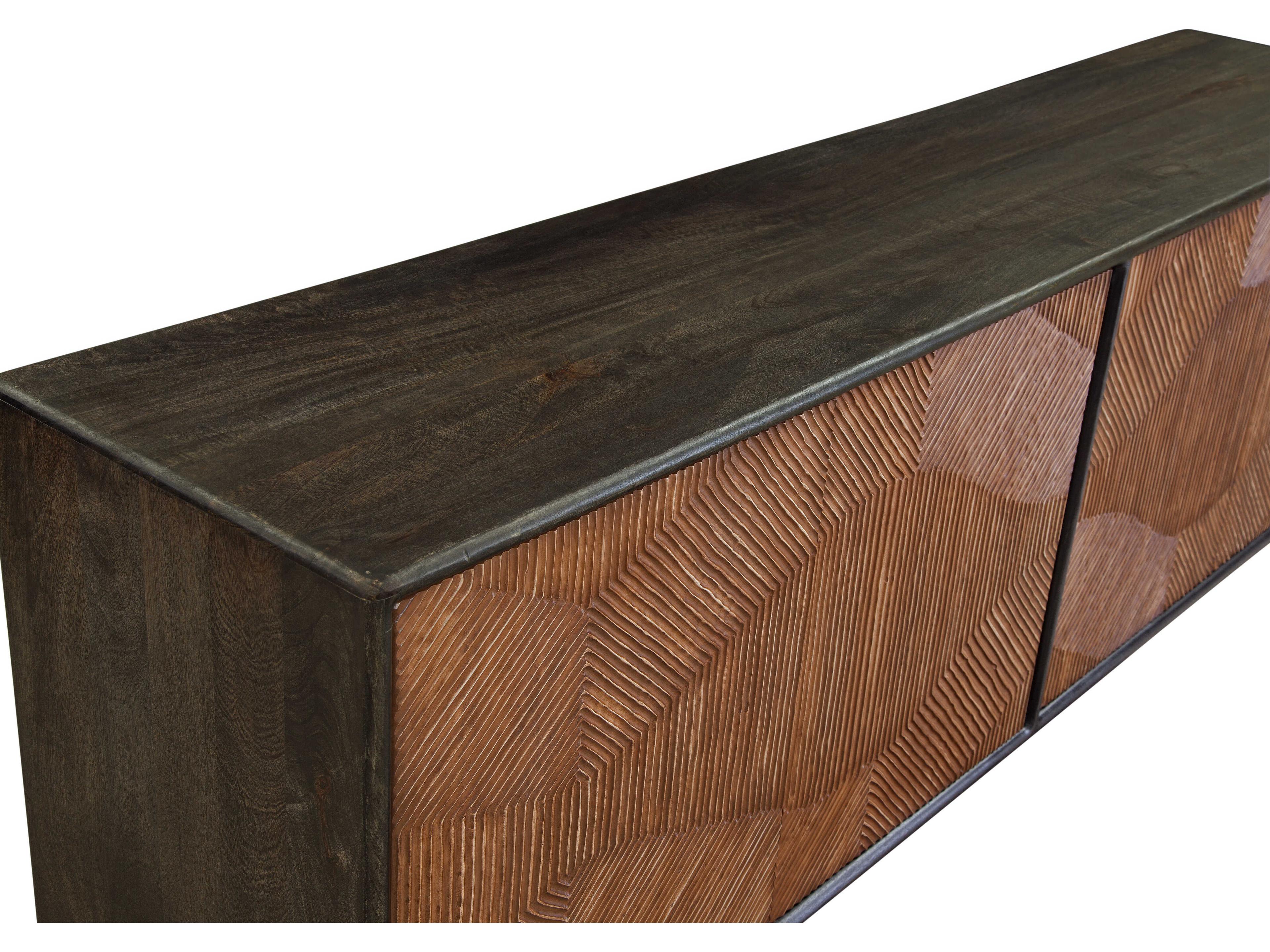 Bassett Mirror 18" Brown Keir Server