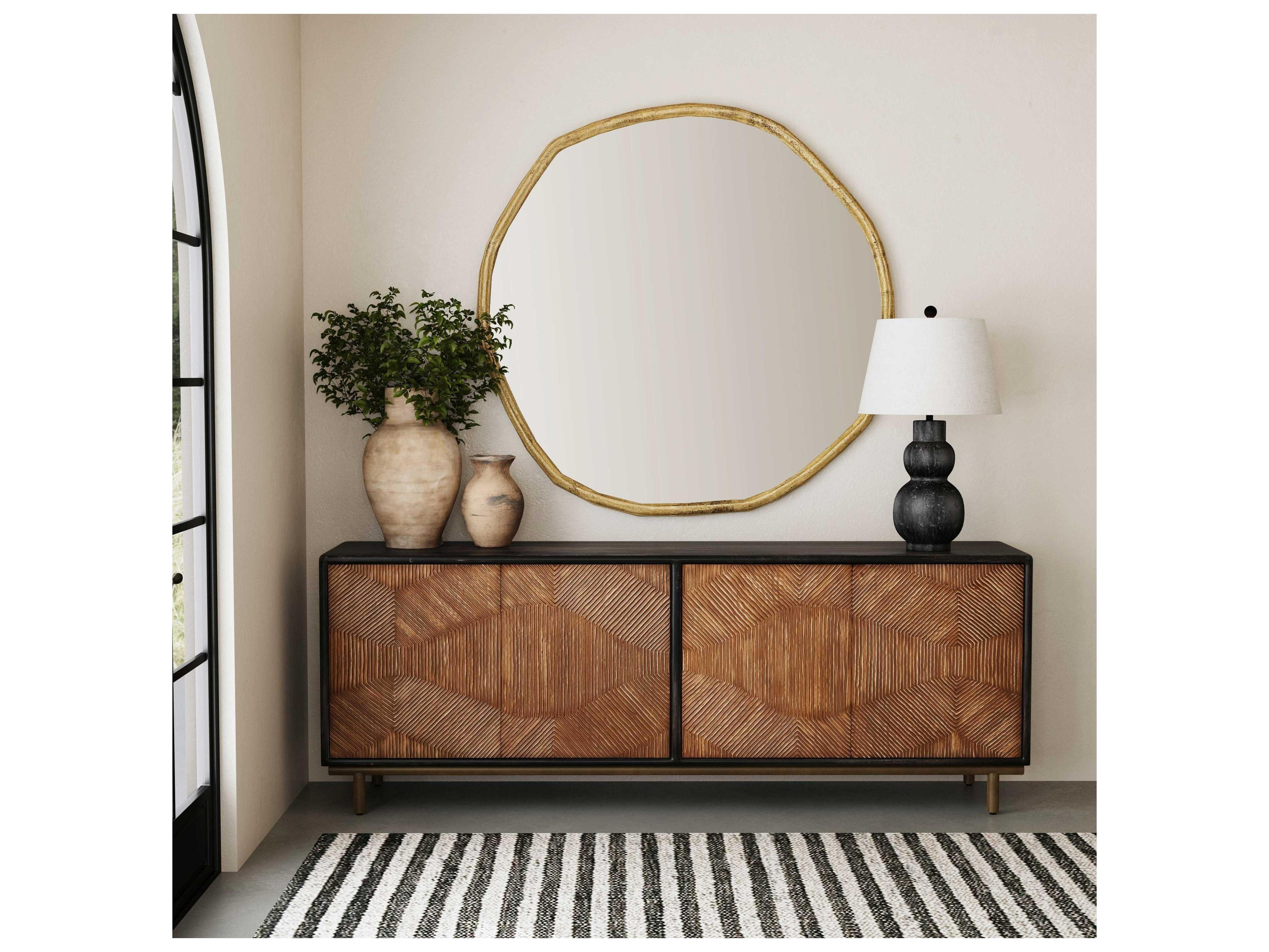 Bassett Mirror 18" Brown Keir Server